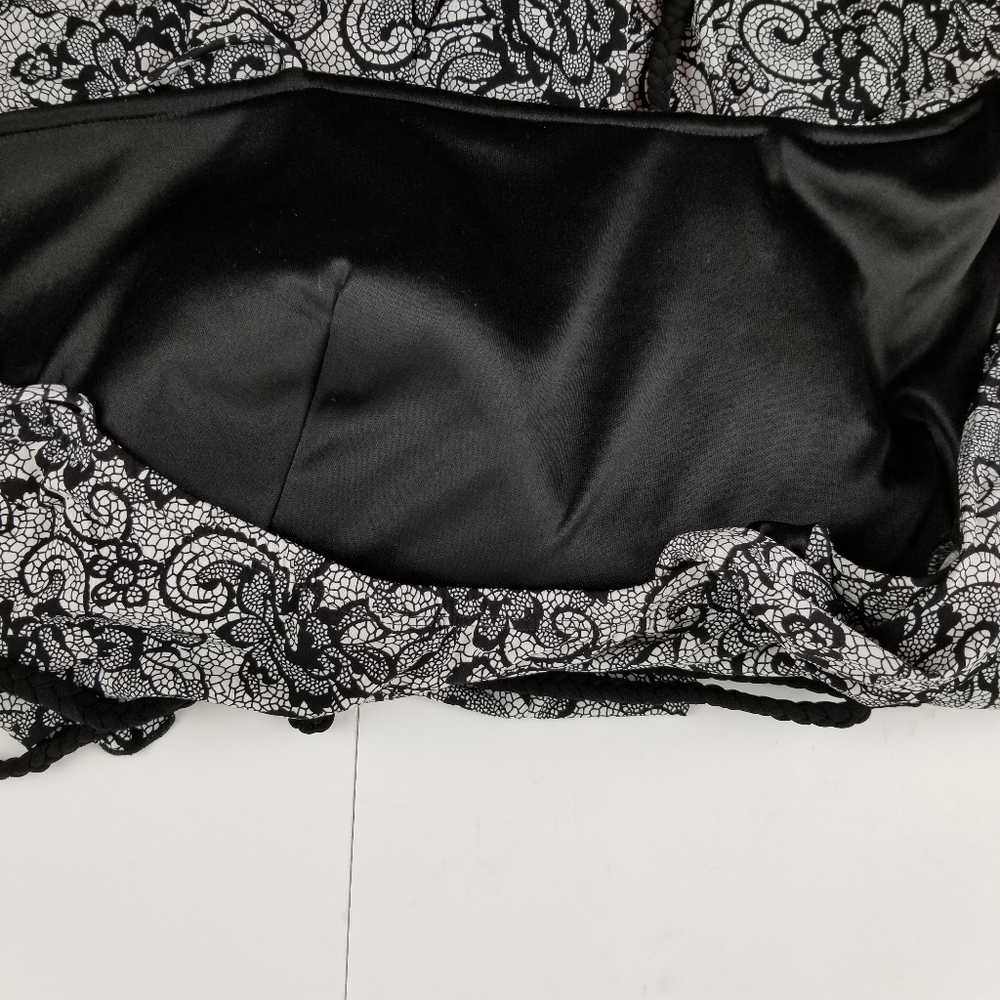 En Focus one shoulder paisley maxi dress size 20W - Picture 5 of 6